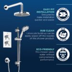 Bristan Prism Shower Pack 2 Brushed Brass
