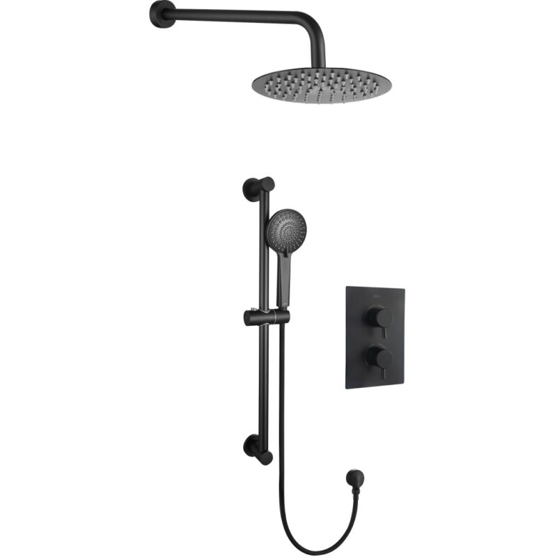 Bristan Prism Shower Pack Black Bristan Prism Shower Pack Black