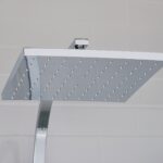 Bristan Quadrato Thermostatic Bar Shower with Rigid Riser Chrome