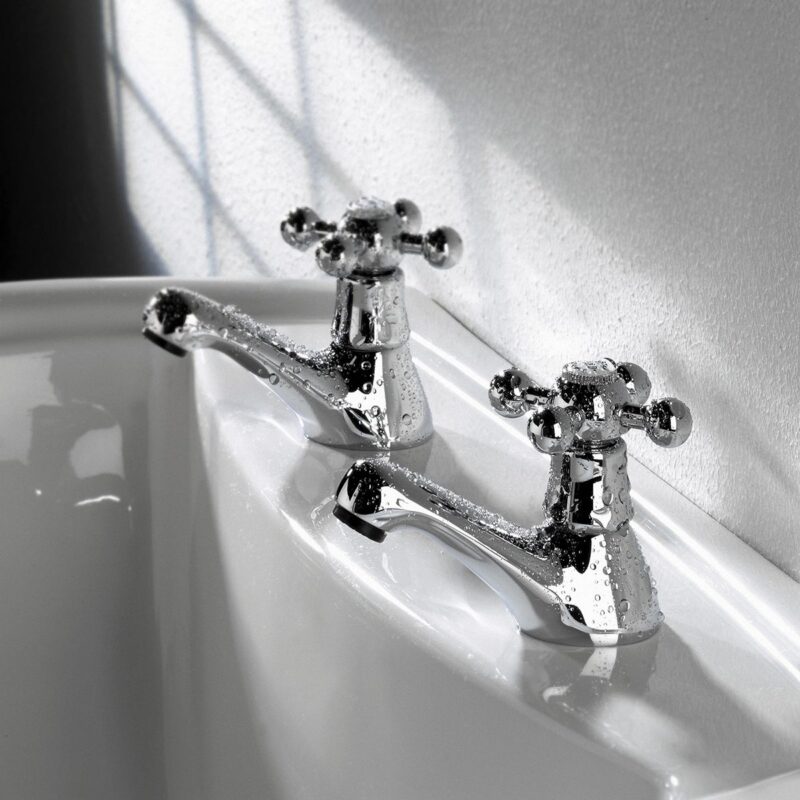 Bristan Regency Basin Taps Chrome