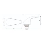 Bristan Bath Tap Reviver Single Lever Chrome
