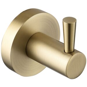 Bristan Round Hook Brushed Brass
