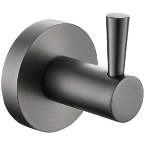Bristan Round Hook Gun Metal Grey