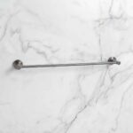 Bristan Round Towel Rail Gun Metal Grey