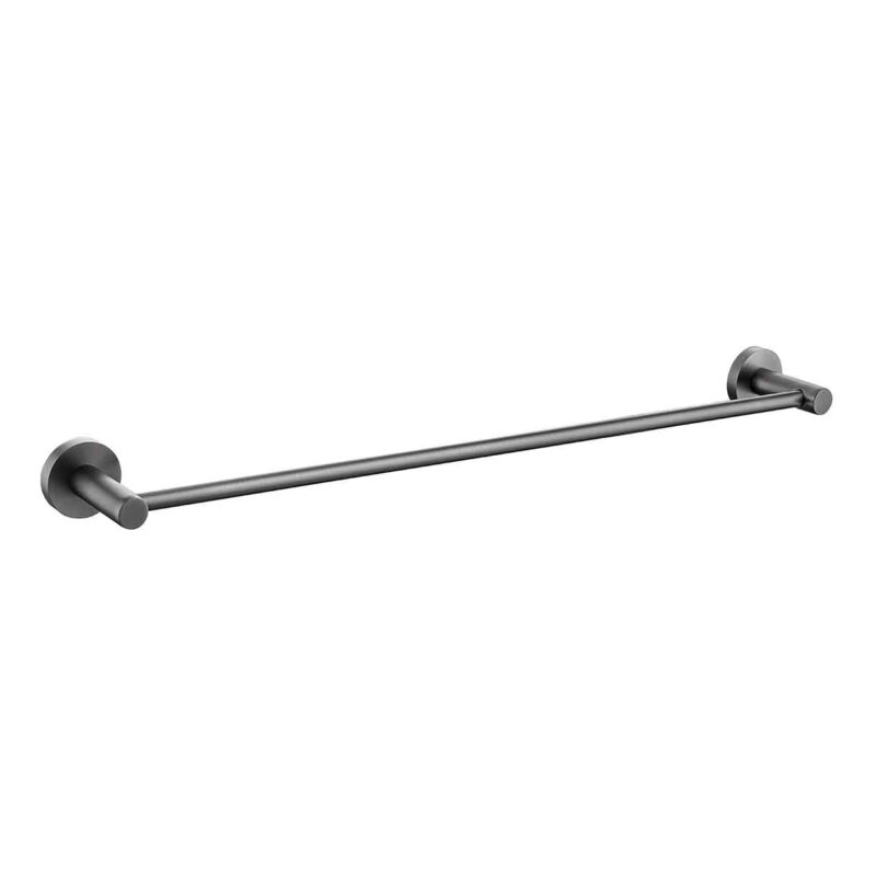 Bristan Round Towel Rail Gun Metal Grey Bristan Round Towel Rail Gun Metal Grey