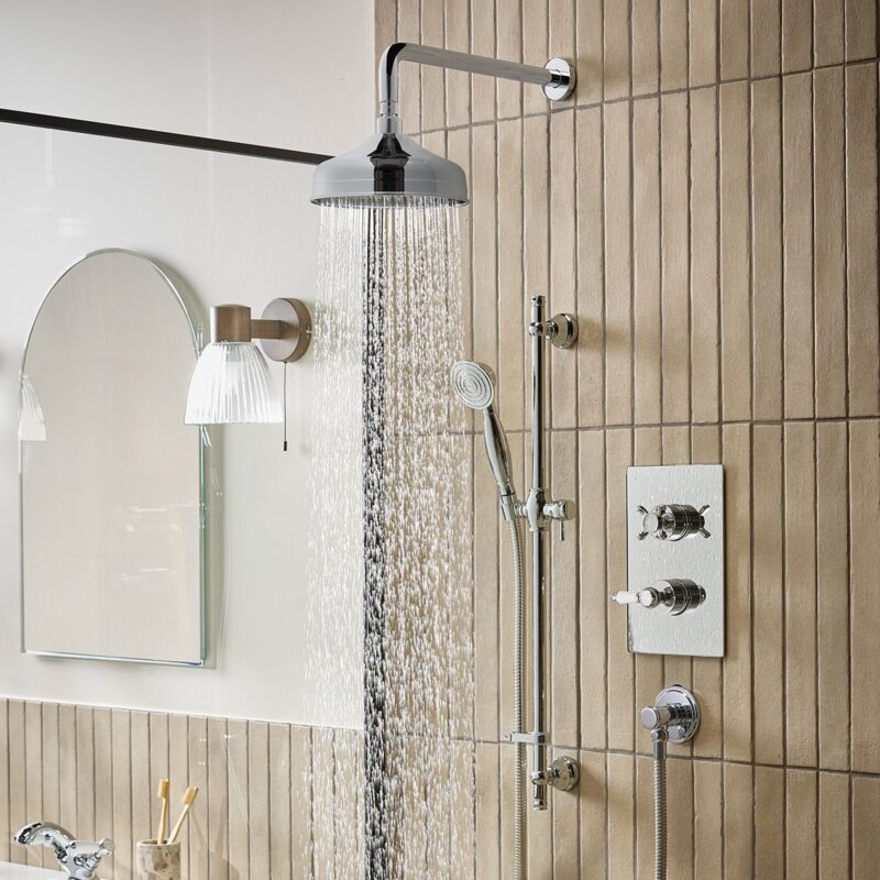 Bristan Renaissance Shower Pack with Fixed Head & Kit