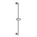 Bristan Round Riser Rail with Fixed Position Brackets Chrome
