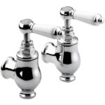 Bristan Renaissance 2 Globe Bath Taps Chrome