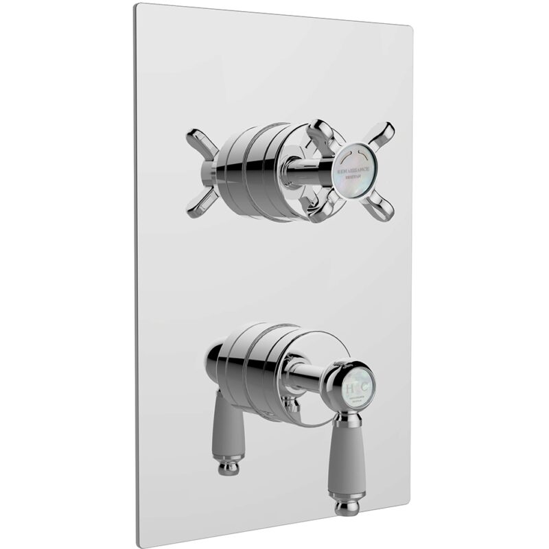 Bristan Renaissance 2 Recessed Dual Control Shower with Diverter Bristan Renaissance 2 Recessed Dual Control Shower with Diverter