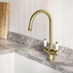 Bristan Renaissance Easyfit Sink Mixer Tap Brushed Brass