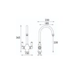 Bristan Renaissance Easyfit Sink Mixer Chrome