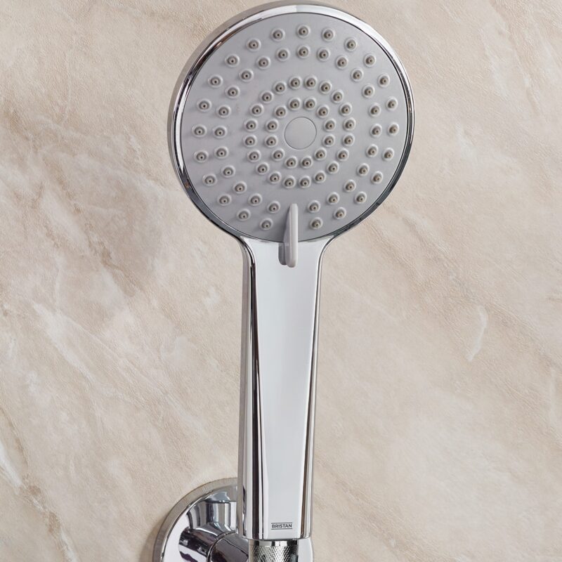 Bristan Saffron Concealed Dual Control Shower Pack 2 Chrome