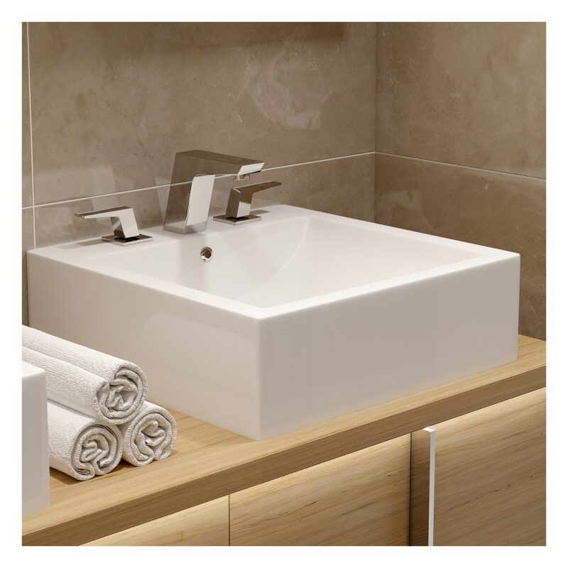 Bristan Sail 3 Hole Basin Mixer Tap