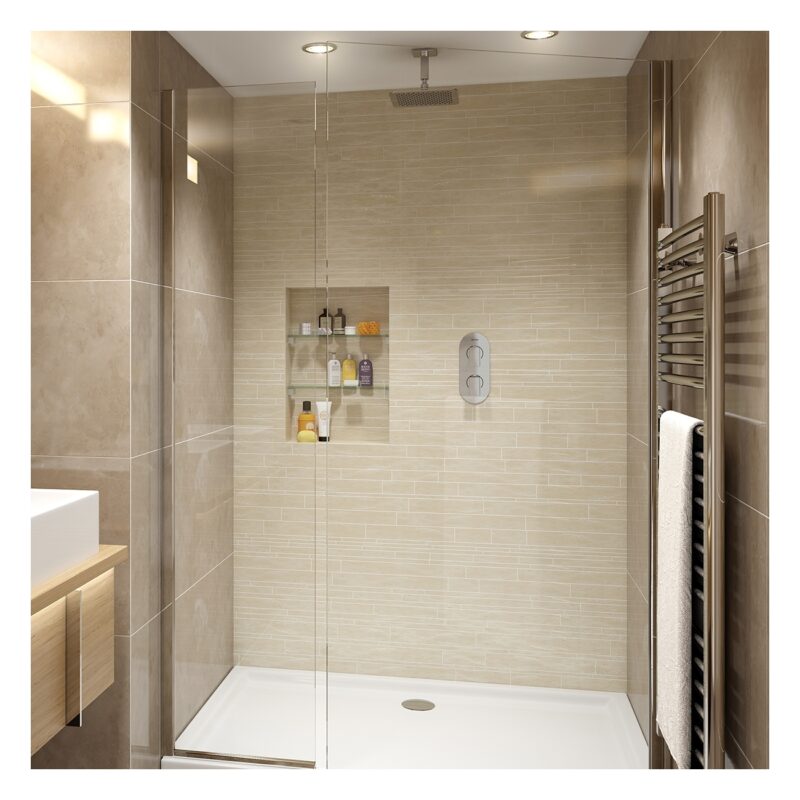 Bristan Sail Recessed Concealed Shower Valve with Diverter Chrome