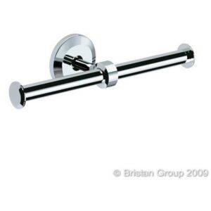 Bristan Solo Double Toilet Roll Holder