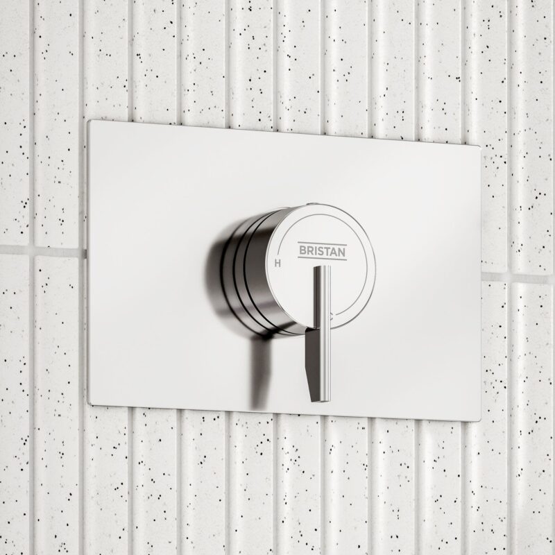 Bristan Sonique Concealed Mini Valve Shower Pack Chrome