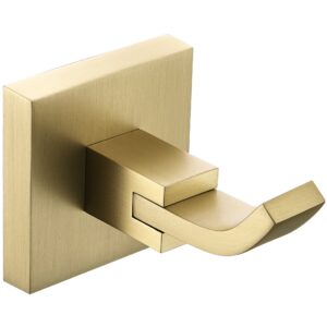 Bristan Square Hook Brushed Brass