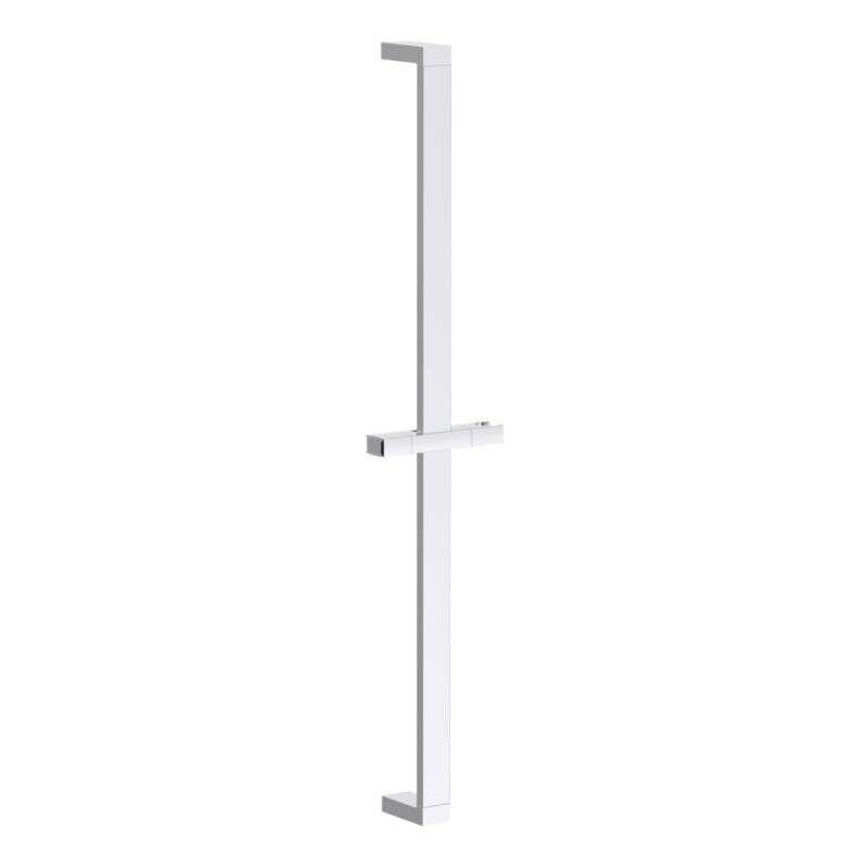 Bristan Square Riser Rail with Fixed Position Brackets Chrome Bristan Square Riser Rail with Fixed Position Brackets Chrome