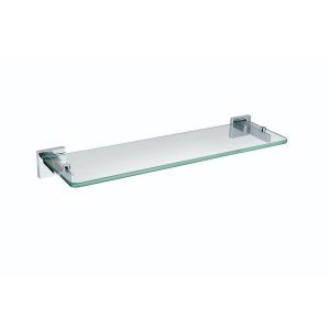Bristan Square Glass Shelf Chrome