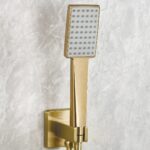 Bristan Tangram Concealed Dual Control Shower Pack 2 Brushed Brass