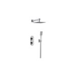Bristan Tangram Concealed Dual Control Shower Pack 2 Chrome
