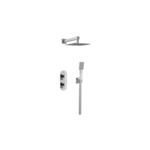 Bristan Tangram Concealed Dual Control Shower Pack 2 Chrome