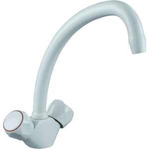 Bristan Club Budget Sink Mixer White