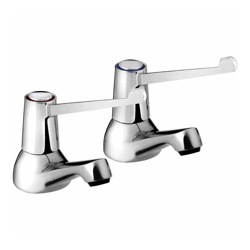 Bristan Lever Basin Taps with 6" (152mm) Levers