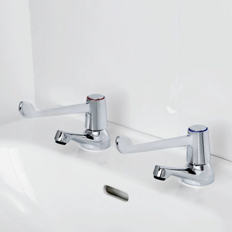 Bristan Lever Basin Taps with 6" (152mm) Levers