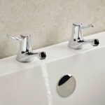 Bristan Lever Bath Taps with 3" (76mm) Levers