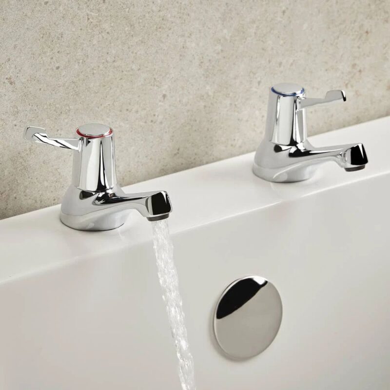 Bristan Lever Bath Taps with 3" (76mm) Levers