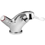 Bristan Lever Basin Mixer with Pop Up Waste & Ceramic Valves Chrome
