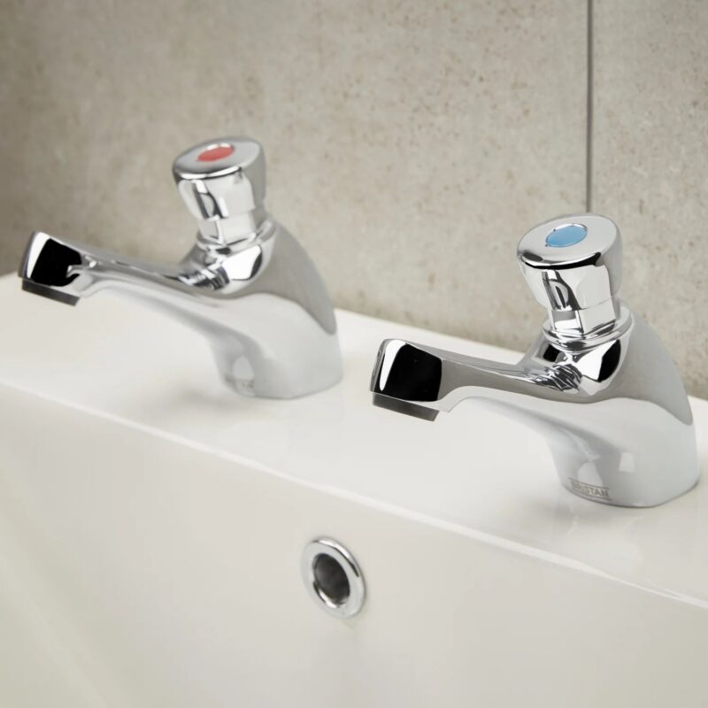 Bristan Non Concussive Basin Taps