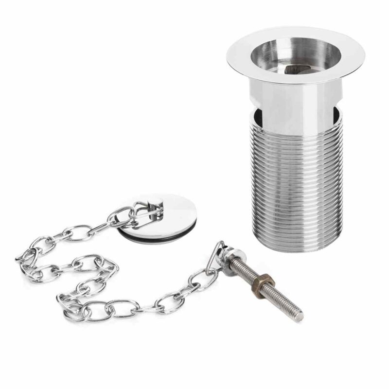 Bristan Basin Waste with Plug Slotted Chrome