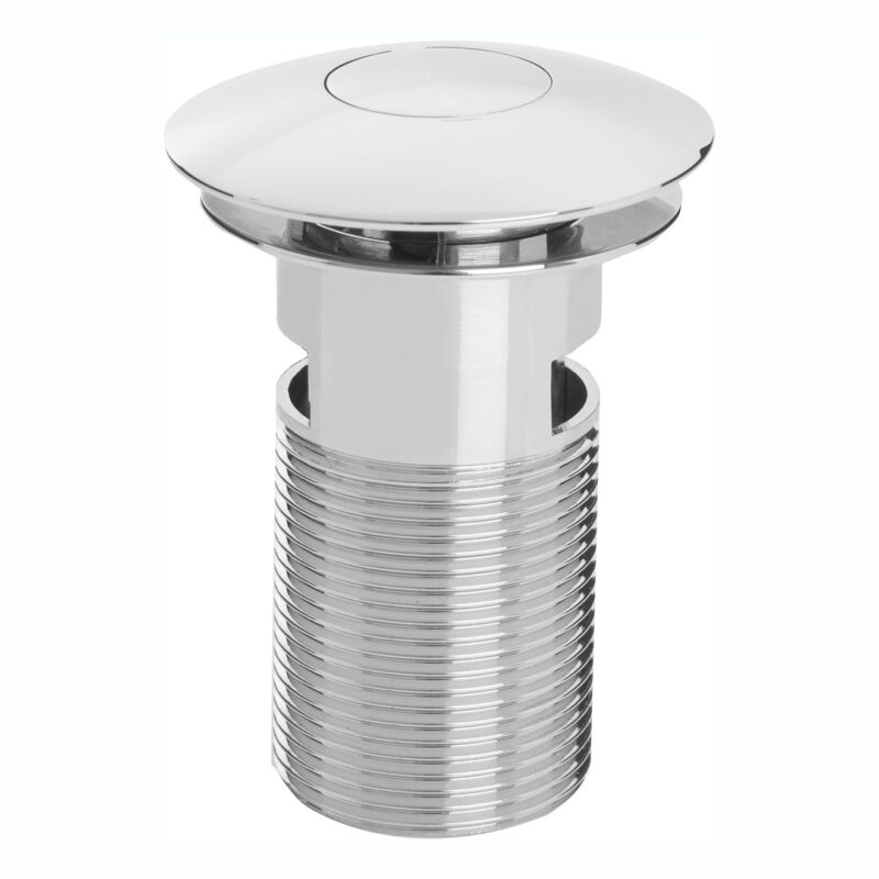 Bristan Round Push Basin Waste Slotted Chrome Bristan Round Push Basin Waste Slotted Chrome
