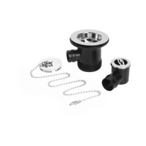 Bristan Round Vanity Basin Waste Slotted Chrome
