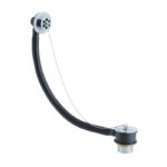 Bristan Luxury Bath Waste with Brass Plug Chrome
