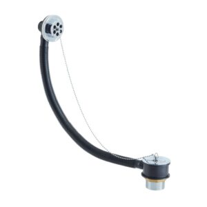 Bristan Luxury Bath Waste with Brass Plug Chrome