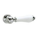 Bristan Cistern Lever 3 Chrome with White Components