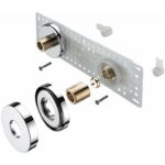 Bristan Wall Mount 11 Chrome