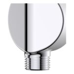 Bristan Round Wall Outlet Elbow Chrome