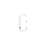 Bristan 5412 Cross Top Upstands for Bib Taps Chrome