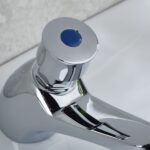 Bristan Timed Flow Soft Touch Single Basin Tap Chrome