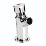 Bristan Single Soft Touch Wall Mounted Timed Flow Tap Chrome