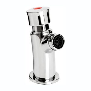 Bristan Single Soft Touch Wall Mounted Timed Flow Tap Chrome