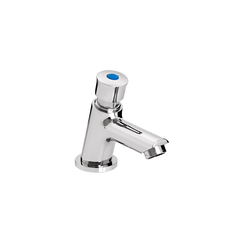 Bristan Single Luxury Soft Touch Timed Flow Basin Tap Chrome