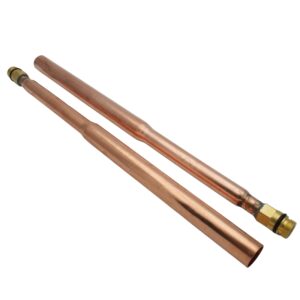Bristan M12 x 265mm Copper Tails Pair (ZTG12-265)