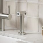 Clearwater Modern Pull Out Spray Brushed Nickel