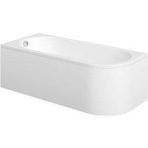 Bathrooms To Love Essence 1500x745mm Back To Wall Bath, Left