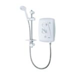 Triton T80ZFF Electric Shower 10.5kW White/Chrome